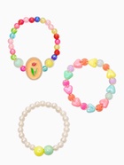 Браслет детский набор 3 шт. «Выбражулька. Тюльпан и Сердце», МИКС (комплект 2 шт) - фото 68980084