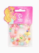 Браслет детский набор 3 шт. «Выбражулька. Тюльпан и Сердце», МИКС (комплект 2 шт) - фото 68980088