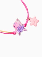 Браслеты детские парные «Выбражулька. Неразлучники. Замок и звезды», фиолетовые (комплект 2 шт) - фото 68980098