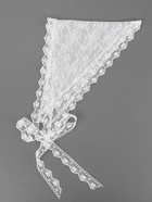 Косынка - платок на пояс MINAKU, кружево, 150×30±3 см, белый - Фото 5