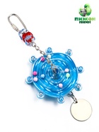 Игрушка для птиц «Аттракцион», 15×8 см, синяя - фото 68980128