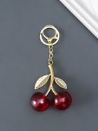 Брелок для ключей на кольце с карабином «Вишенки», 7.5×6×2.8 см - Фото 1