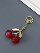 Брелок для ключей на кольце с карабином «Вишенки», 7.5×6×2.8 см - Фото 2