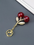 Брелок для ключей на кольце с карабином «Вишенки», 7.5×6×2.8 см - Фото 3