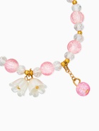 Браслет детский «Выбражулька. Ландыши», розово-белый в золоте (комплект 2 шт) - фото 68980151