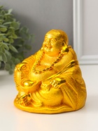 Копилка для денег «Золотой Хотей», пластик, 12×10.5×12 см - фото 809483900