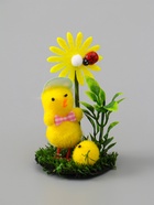 УЦЕНКА Сувенир пасхальный "Цыпа и цыпленок на лужайке с одуванчиком" 4,5х6х10,5 см 10989465
