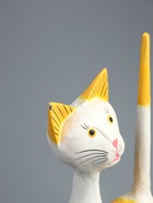 УЦЕНКА Сувенир дерево "Кошечка" с оранжевым 17х27х7 см 10989468