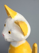 УЦЕНКА Сувенир дерево "Кошечка" с оранжевым 17х27х7 см 10989468