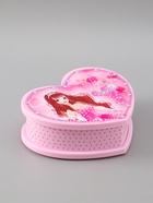 УЦЕНКА шкатулка музыкальная розовая с Принцессой 19х16х6 см - Фото 2