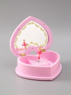 УЦЕНКА шкатулка музыкальная розовая с Принцессой 19х16х6 см - Фото 7