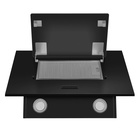 Вытяжка MAUNFELD Tower A 60, наклонная, 650 м3/ч, 3 скорости, 60 см, чёрная - Фото 9