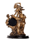 УЦЕНКА Часы настольные интерьерные на батарейках «Каминные. Мать и дитя», 14×10×25 см, d=6 см 51 - Фото 3