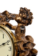 УЦЕНКА Часы настольные интерьерные на батарейках «Каминные. Мать и дитя», 14×10×25 см, d=6 см 51 - Фото 5