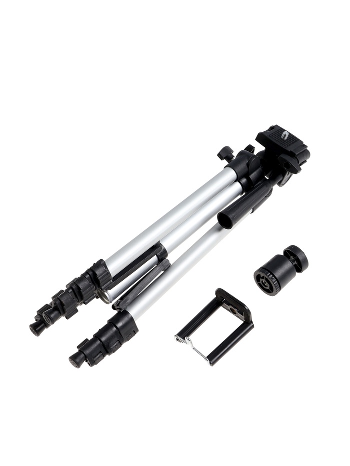 УЦЕНКА Штатив Luazon напольный, регулирование высоты 34-108 см, черно-серый - Фото 1