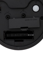 УЦЕНКА Будильник «Пеннант», дискретный ход, d=9 см, 17×11 см, розовый - Фото 4