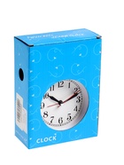 УЦЕНКА Будильник «Пеннант», дискретный ход, d=9 см, 17×11 см, розовый - Фото 6