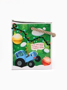 УЦЕНКА Набор с игрушкой «С Новым годом», книга + мягкая игрушка, Синий трактор - Фото 8