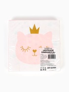 Салфетки бумажные трёхслойные «Котенок Принцесса», 33х33 см, 20 шт - Фото 6