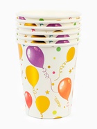 Стаканы (250 мл) Воздушные шарики, Разноцветный, Металлик, 6 шт.  (артикул 10980692)  большой выбор товаров оптом и в розницу по низким ценам с доставкой