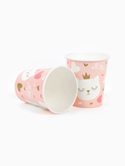 Стаканы (250 мл) Котенок Принцесса, 6 шт.  (артикул 10980693)  большой выбор товаров оптом и в розницу по низким ценам с доставкой