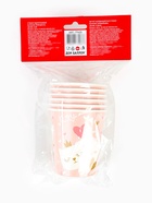 Стаканы (250 мл) Котенок Принцесса, 6 шт.  (артикул 10980693)  большой выбор товаров оптом и в розницу по низким ценам с доставкой