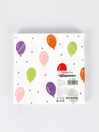 Салфетки бумажные трёхслойные «Шарики», 33×33 см, 20 шт.  (артикул 10980703)  большой выбор товаров оптом и в розницу по низким ценам с доставкой