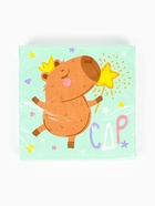 Сервировочные салфетки, Капибара, 33*33 см, 20 шт.  (артикул 10980704)  большой выбор товаров оптом и в розницу по низким ценам с доставкой