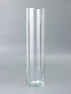 УЦЕНКА Ваза "Иберетта-1" 50х12см, 4,65л прозрачная - Фото 1
