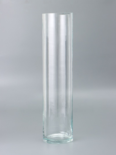 УЦЕНКА Ваза "Иберетта-1" 50х12см, 4,65л прозрачная