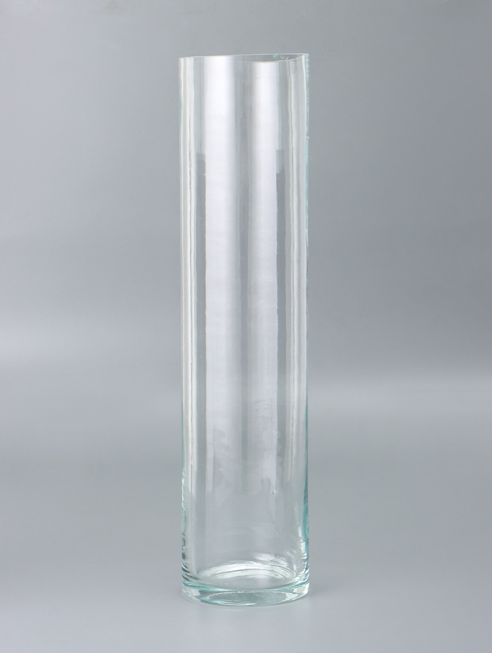 УЦЕНКА Ваза "Иберетта-1" 50х12см, 4,65л прозрачная - Фото 1