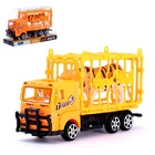 УЦЕНКА Грузовик инерционный "Зооперевозчик", цвета МИКС 10989584