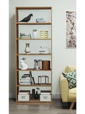 Стеллаж «Радуга 2.1», 800×356×2100 мм, цвет дуб сонома