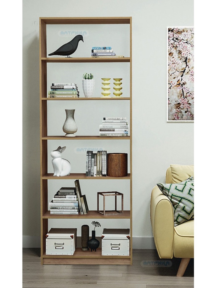 Стеллаж «Радуга 2.1», 800×356×2100 мм, цвет дуб сонома - Фото 1