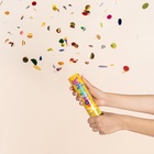 Хлопушка пружинная "Круги" фольга, ассорти, металлик (8/20 см)  (артикул 10982642)  большой выбор товаров оптом и в розницу по низким ценам с доставкой