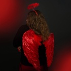 Крылья карнавальные «Ангел», размер S, цвет красный, 45х35 см - фото 121230363