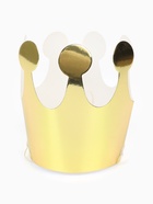 Корона бумажная золото, металлик, 6,5*10 см, 5 шт.  (артикул 10982669)  большой выбор товаров оптом и в розницу по низким ценам с доставкой