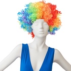 Парик карнавальный "Кудряшки" радужный, 120 гр.  (артикул 10982671)  большой выбор товаров оптом и в розницу по низким ценам с доставкой