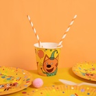 Стаканы  "Три Кота. Веселый День Рождения" 6 шт. (комплект 2 шт) - фото 68980267