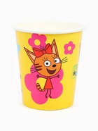 Стаканы  "Три Кота. Праздник для котят" 6 шт. (комплект 2 шт) - фото 68980270