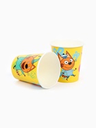 Стаканы  "Три Кота. Праздник для котят" 6 шт. (комплект 2 шт) - фото 68980273