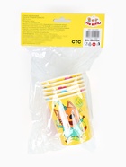 Стаканы  "Три Кота. Праздник для котят" 6 шт. (комплект 2 шт) - фото 68980276