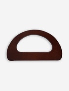 Ручки для сумки, деревянные, пара, без прорези, 10×18 см, коричневые - Фото 2