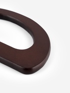 Ручки для сумки, деревянные, пара, без прорези, 10×18 см, коричневые - Фото 3