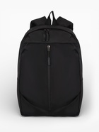 Рюкзак школьный, однотонный, 1 отделение, 3 кармана, 28×13×39 см, чёрный - Фото 4