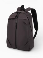 Рюкзак школьный, однотонный, 1 отделение, 3 кармана, 28×13×39 см, серый - Фото 3