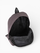 Рюкзак школьный, однотонный, 1 отделение, 3 кармана, 28×13×39 см, серый - Фото 9