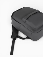 Рюкзак школьный, водонепроницаемый, однотонный, 1 отделение, 3 кармана, 31×11×40 см, серый - Фото 7