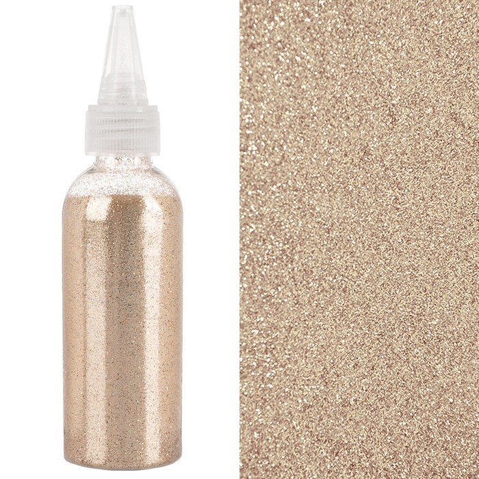Глиттер Белое золото, 80 г. - Фото 1