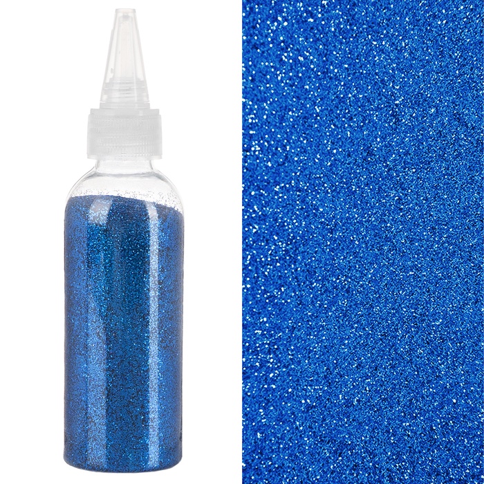 Глиттер Синий, 80 г. - Фото 1